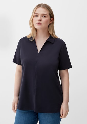 TRIANGLE Shirt in Blauw: voorkant