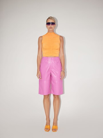 LeGer by Lena Gercke Loosefit Hose 'Antonietta' in Pink