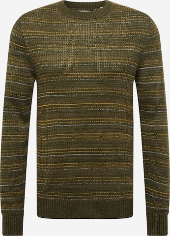 Pullover 'Groove' di JACK & JONES in verde: frontale