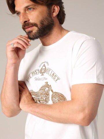 T-Shirt 'PARK' Deeluxe en blanc