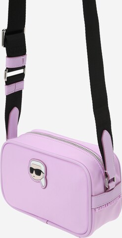 Karl Lagerfeld - Bolso de hombro 'Ikonik 2.0' en lila