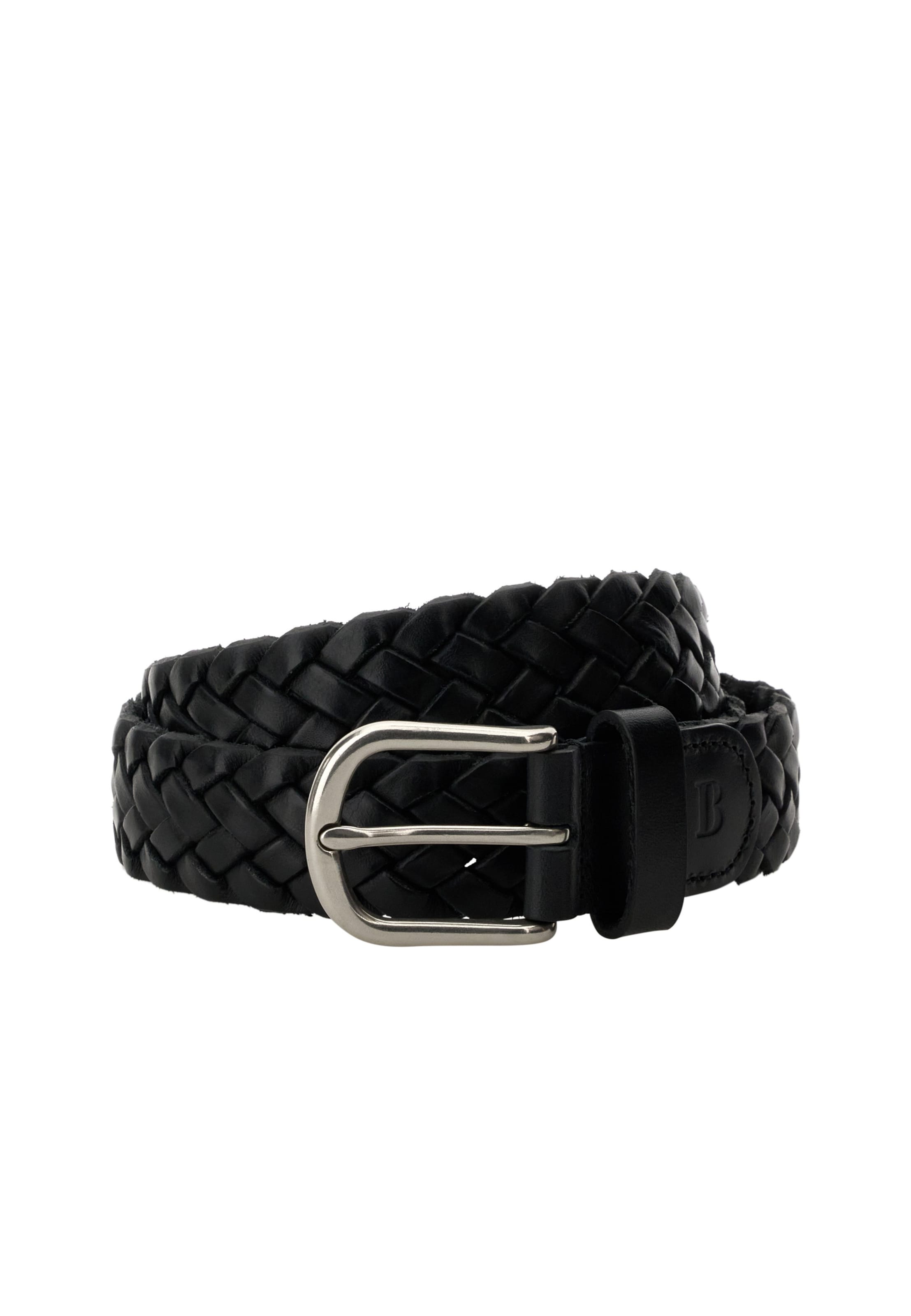 Boggi Milano Belt in Black: front