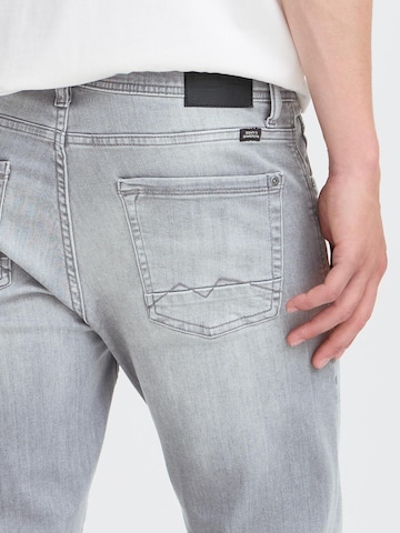 BLEND Slimfit Jeansy 'Jet' w kolorze szary