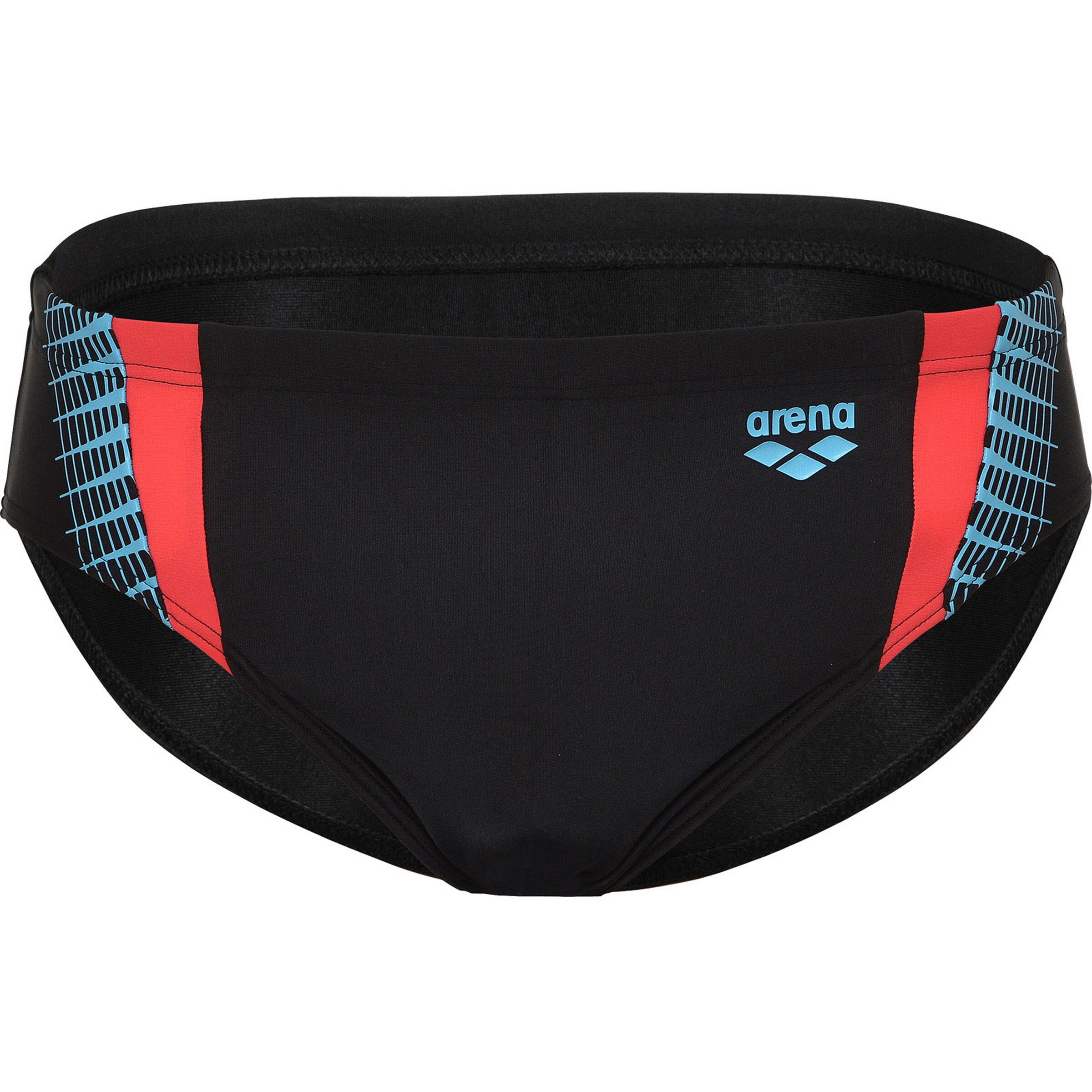ARENA Swim Trunks 'Threefold' in Black: front
