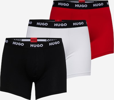 HUGO Red Боксерки в алено / черно / бяло, Преглед на продукта