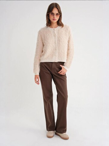 MixRay Gebreid vest in Beige