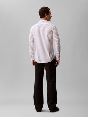 Slim fit Camicia di Calvin Klein in grigio