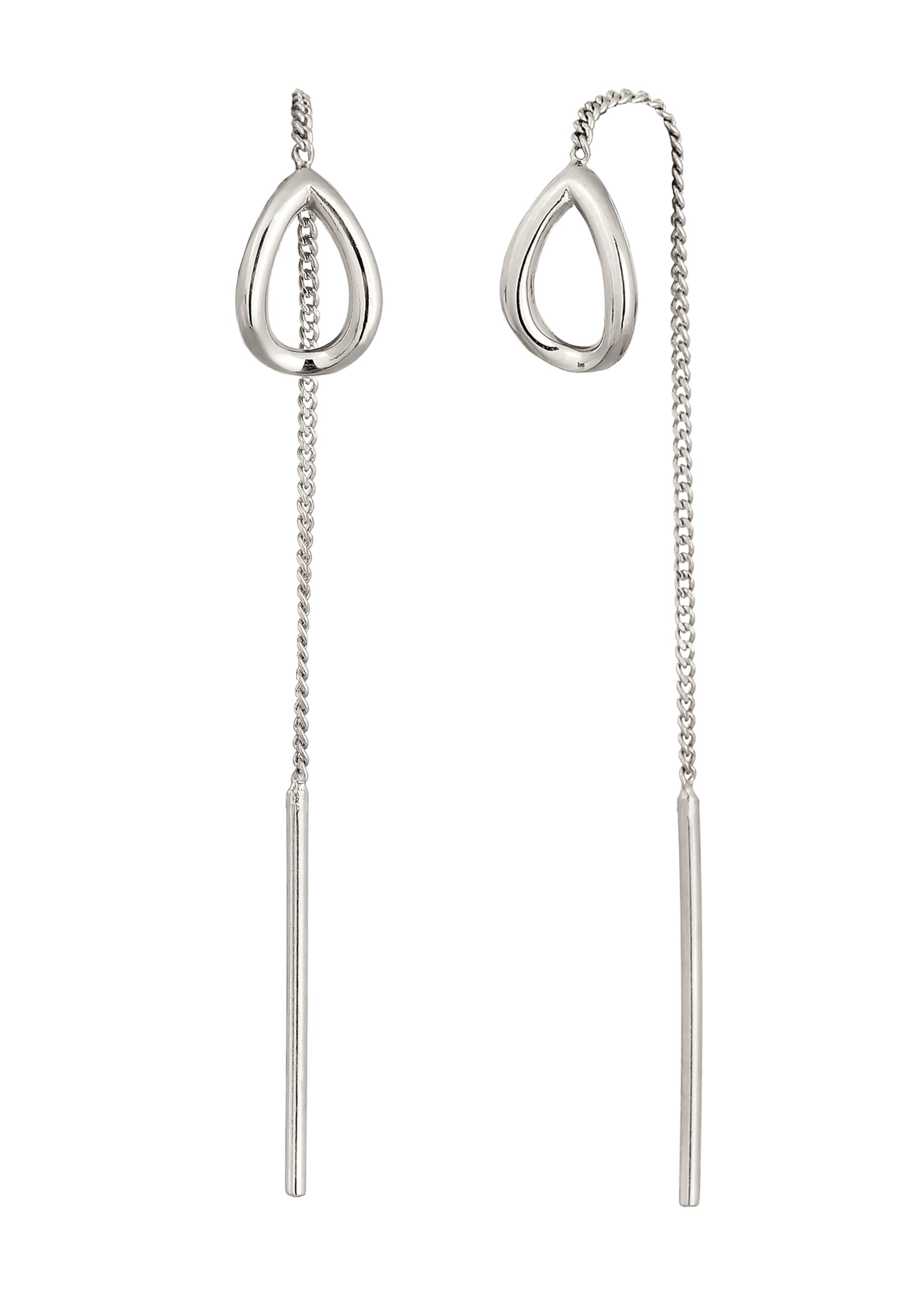 ELLI Earrings in Silver: front