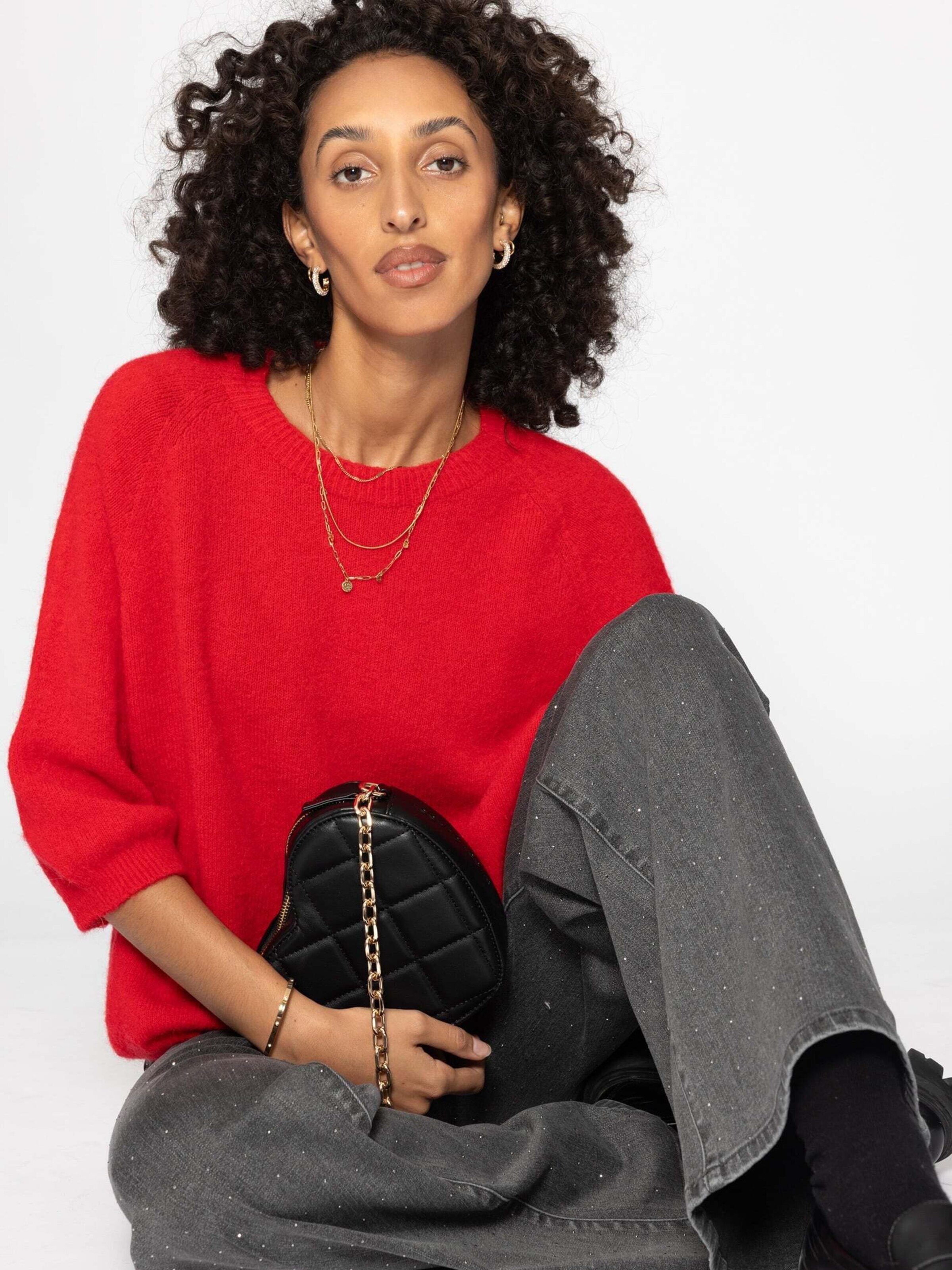 SASSYCLASSY Pullover‌‌‌‌‌‌‌‌‌‌ in Rot
