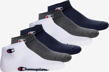 Champion Authentic Athletic Apparel Socks in Blue: front