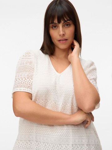 Vero Moda Curve Bluse 'VMHoney' i hvid