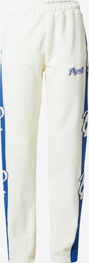 Pegador Pantalon en bleu roi / blanc, Vue avec produit