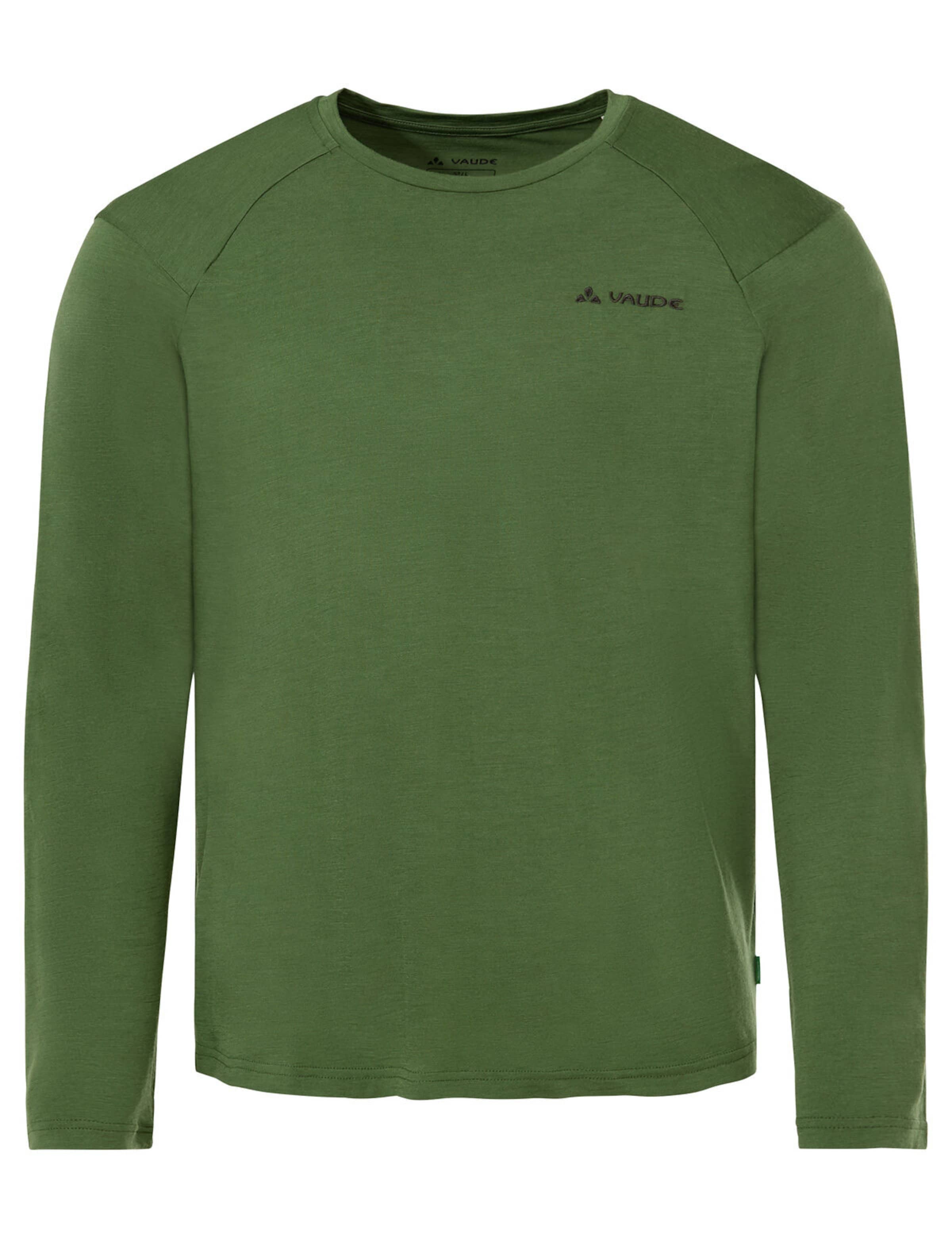 VAUDE Functioneel shirt 'Essential' in Groen: voorkant