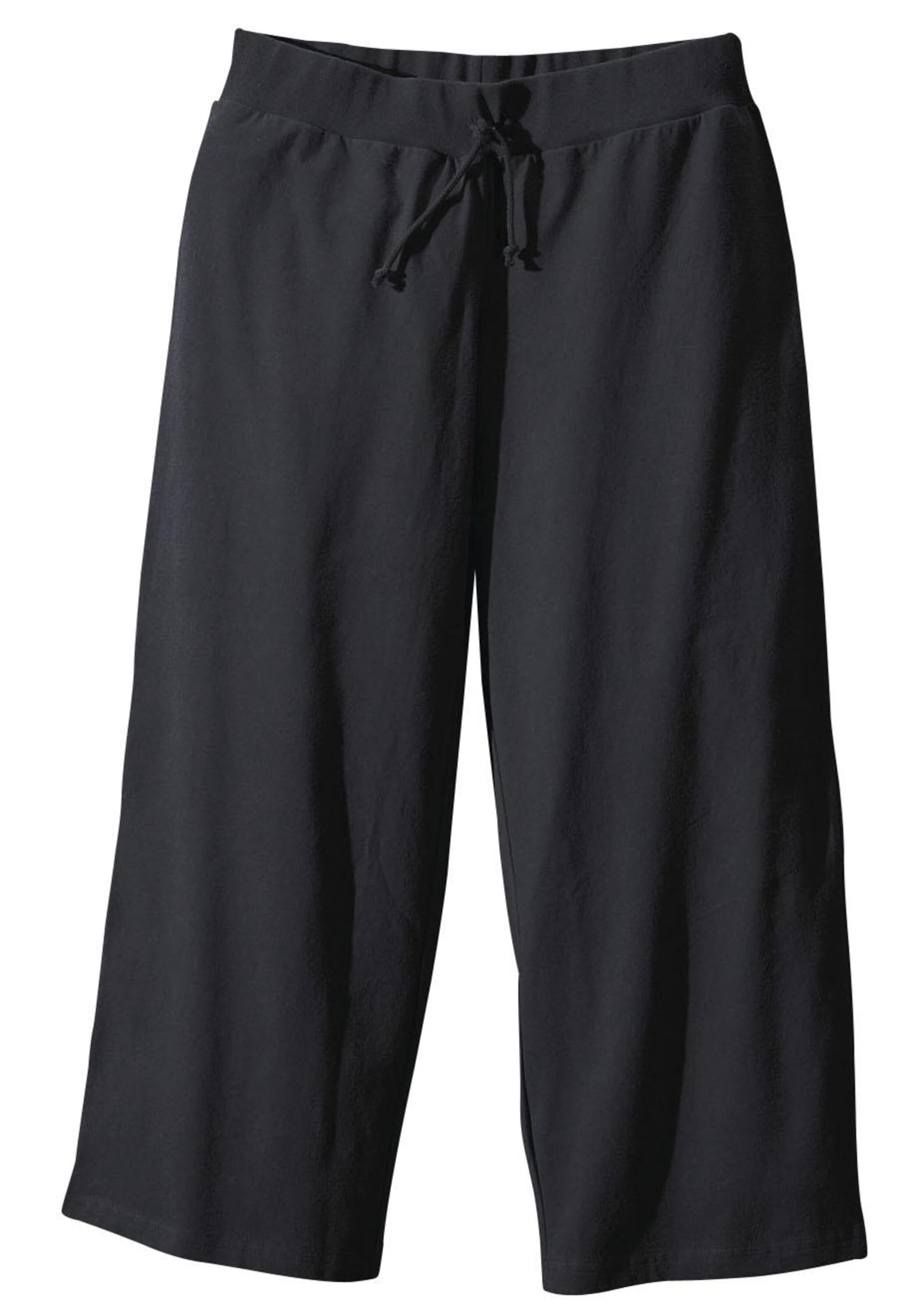 Loosefit Pantalon BEACH TIME en noir : devant