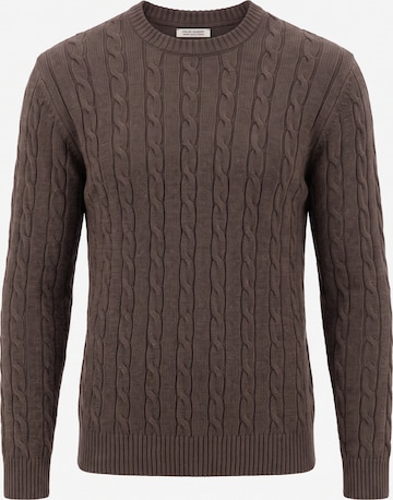 Pullover di Felix Hardy in marrone: frontale
