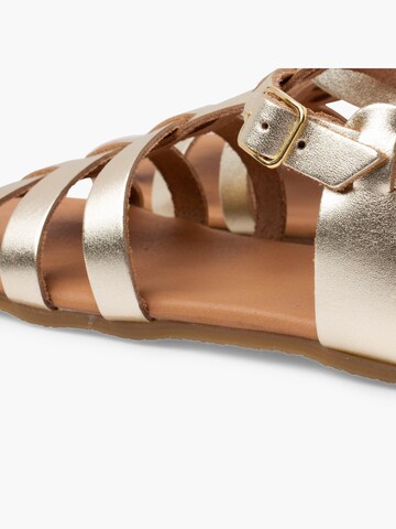 Sandales Pisamonas en beige