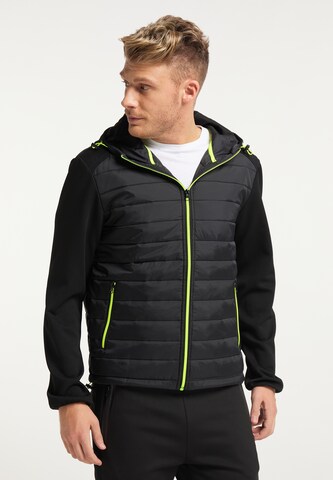 Mo SPORTS Between-Season Jacket in Black: front