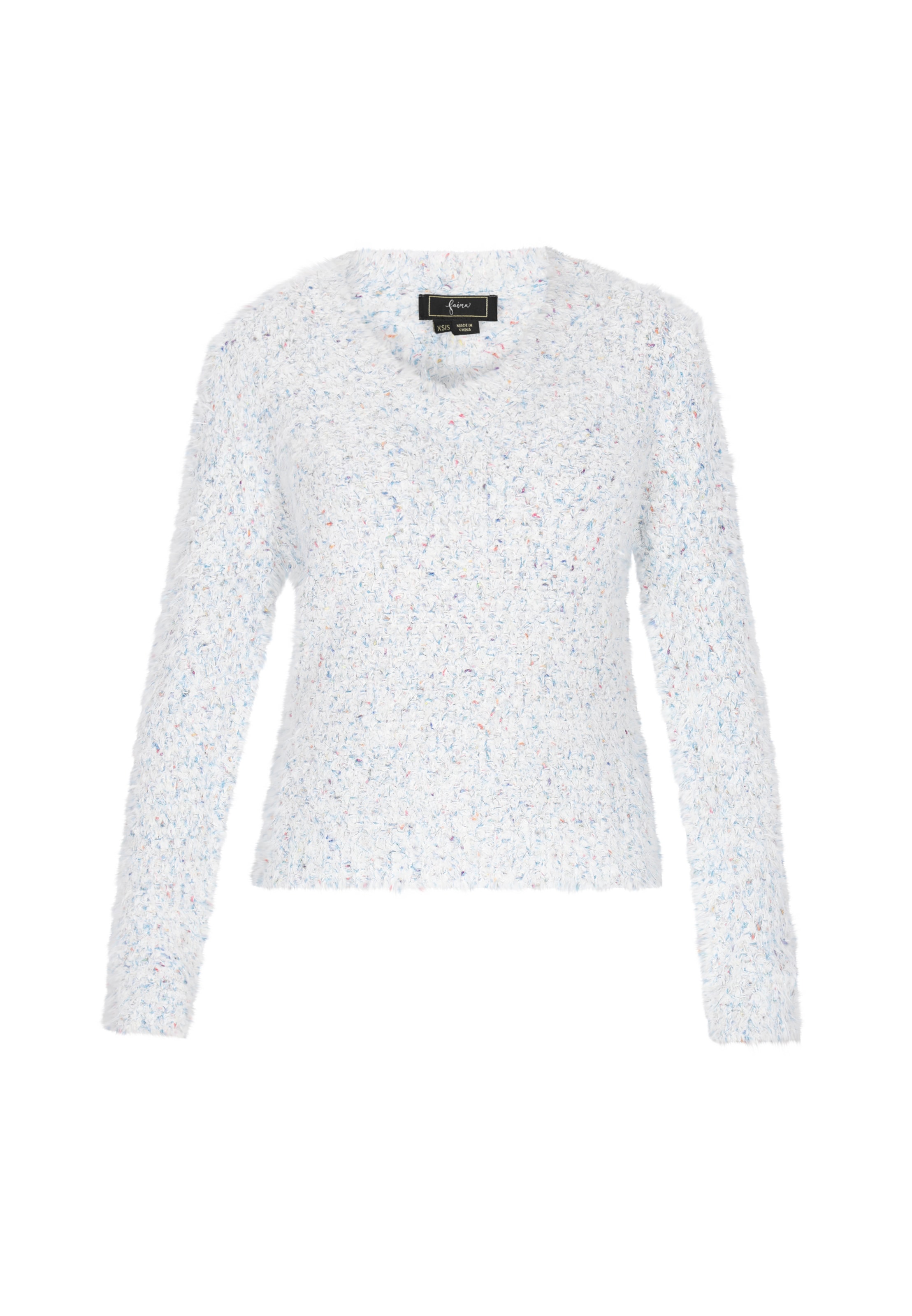 faina Pullover in Weiß: Vorderseite