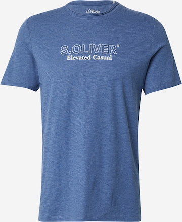 s.Oliver Shirt in Blue: front