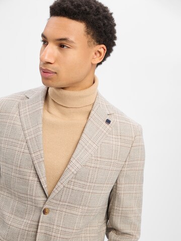HECHTER PARIS Regular fit Business Blazer in Brown