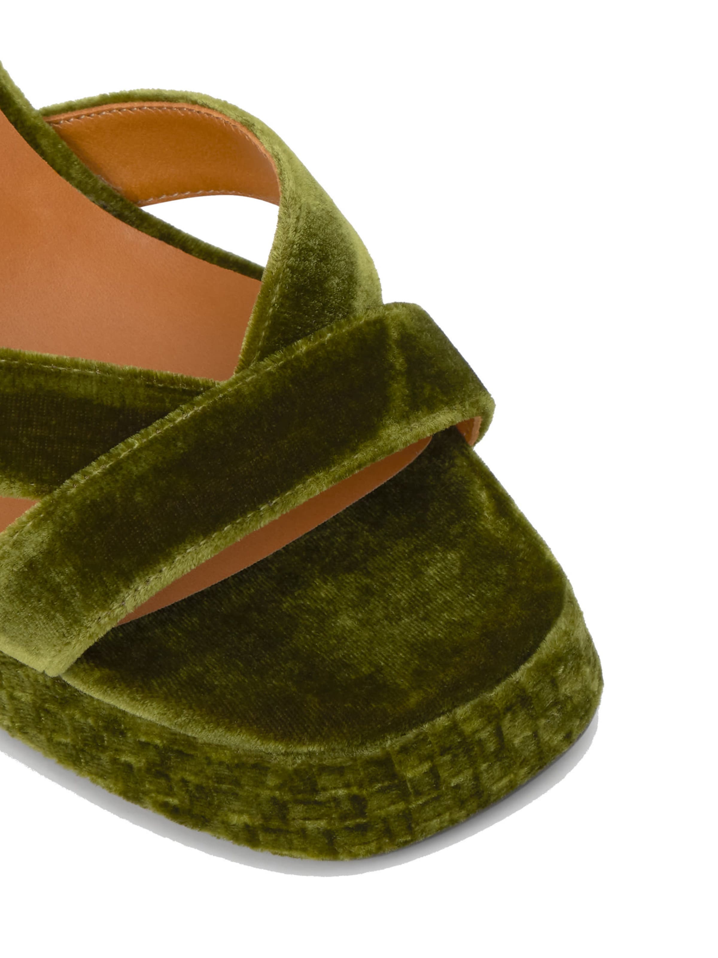 Castañer Strap sandal 'VERO' in Green