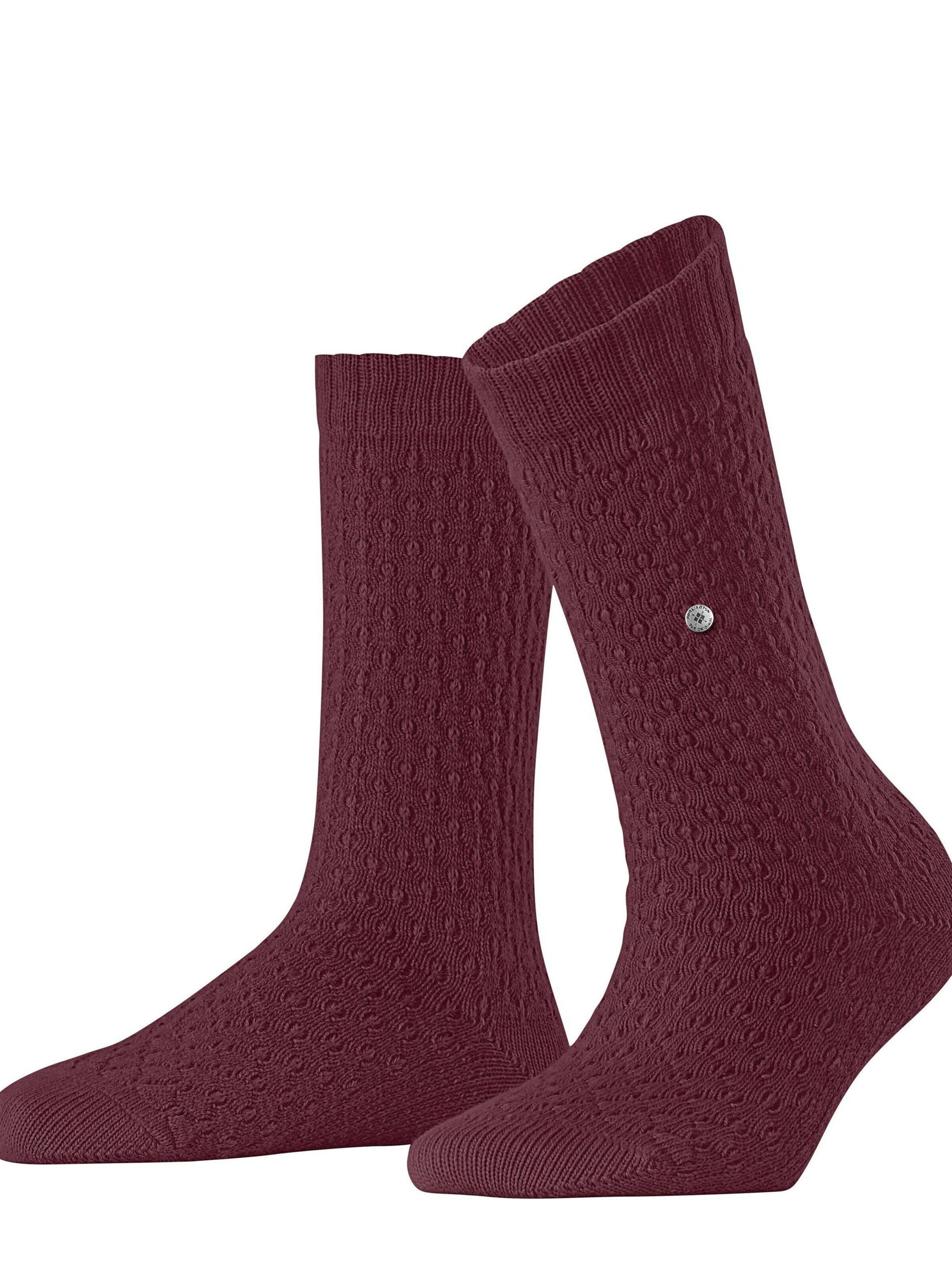 BURLINGTON Socken 'Orkney'‌‌‌‌‌‌‌‌ in Rot: Vorderseite