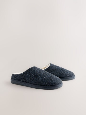 Pantoufle Next en bleu