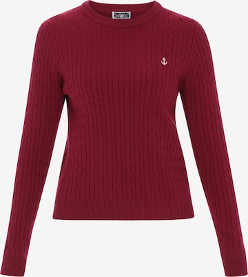 DreiMaster Maritim Sveter - Červená: predná strana