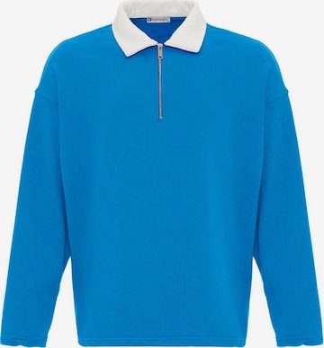Felpa di Dandalo in blu: frontale