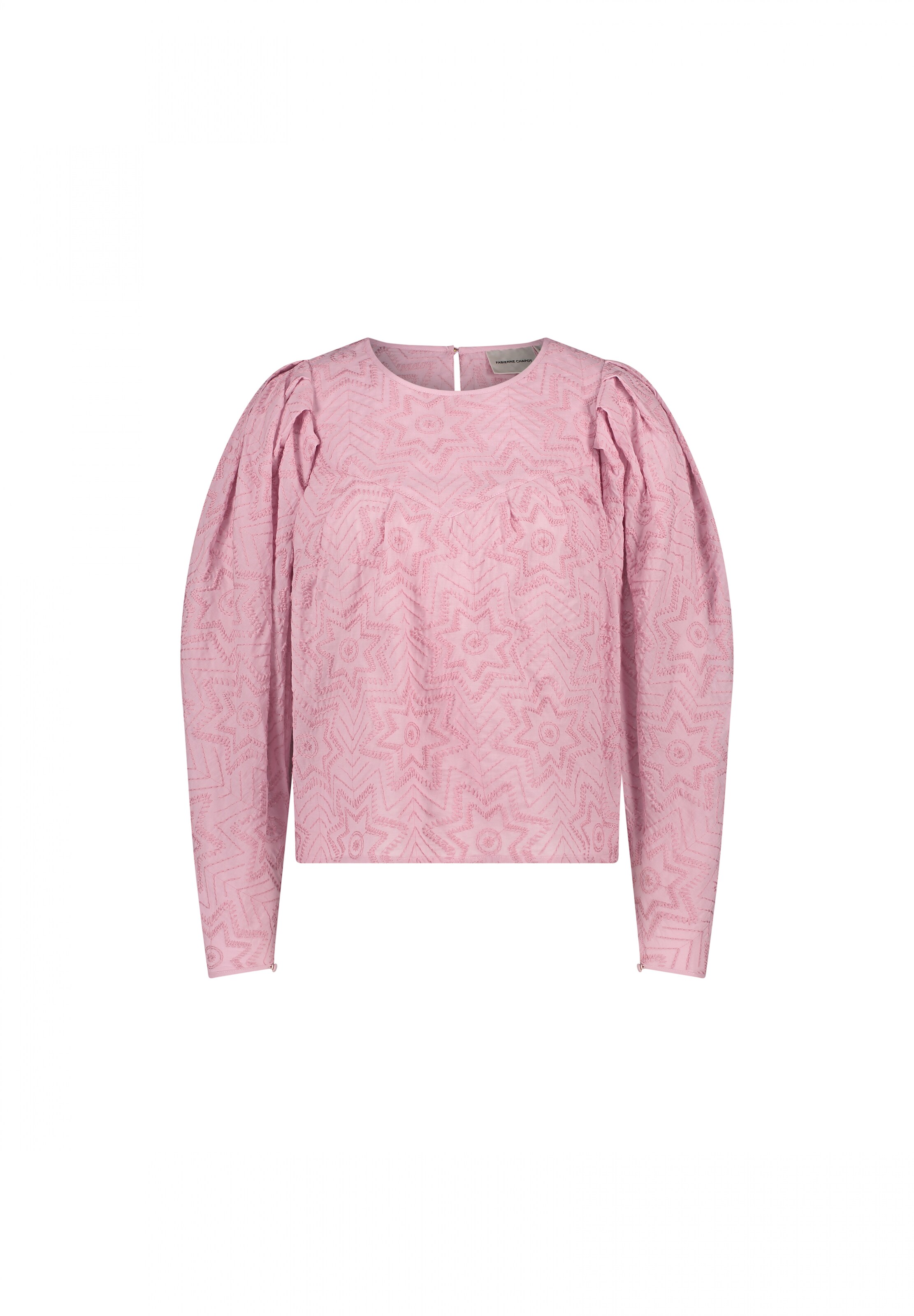 Fabienne Chapot Blouse in Roze: voorkant