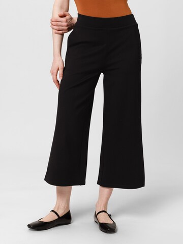 Les Lunes Wide leg Trousers 'Willa' in Black: front