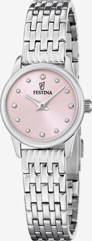Montre à affichage analogique FESTINA en rose : devant