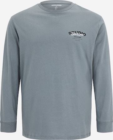 Jack & Jones Plus Paita 'JJYUKI' värissä harmaa: etupuoli