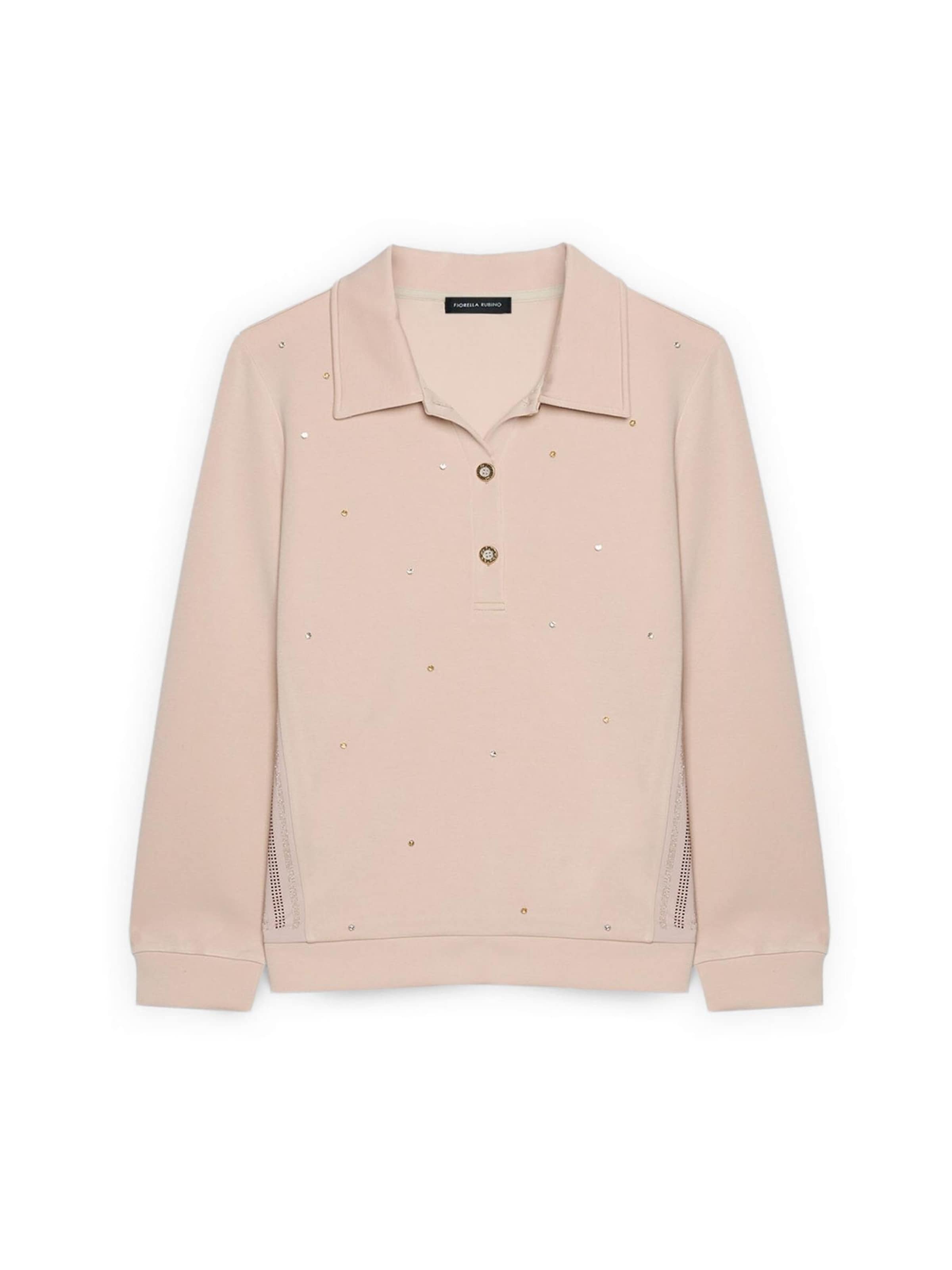 Pull-over Fiorella Rubino en rose : devant