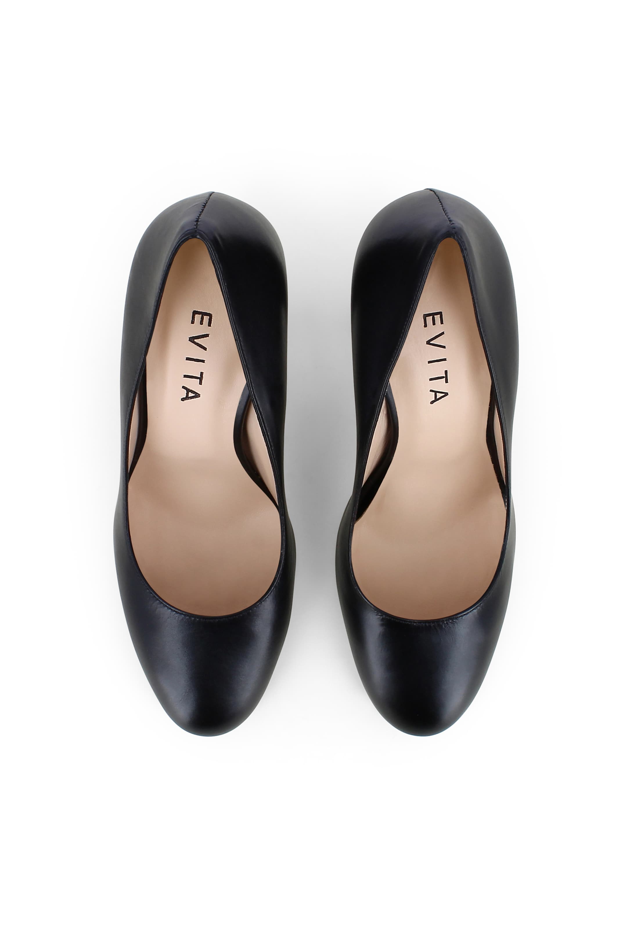 Escarpins 'Cristina' EVITA en noir