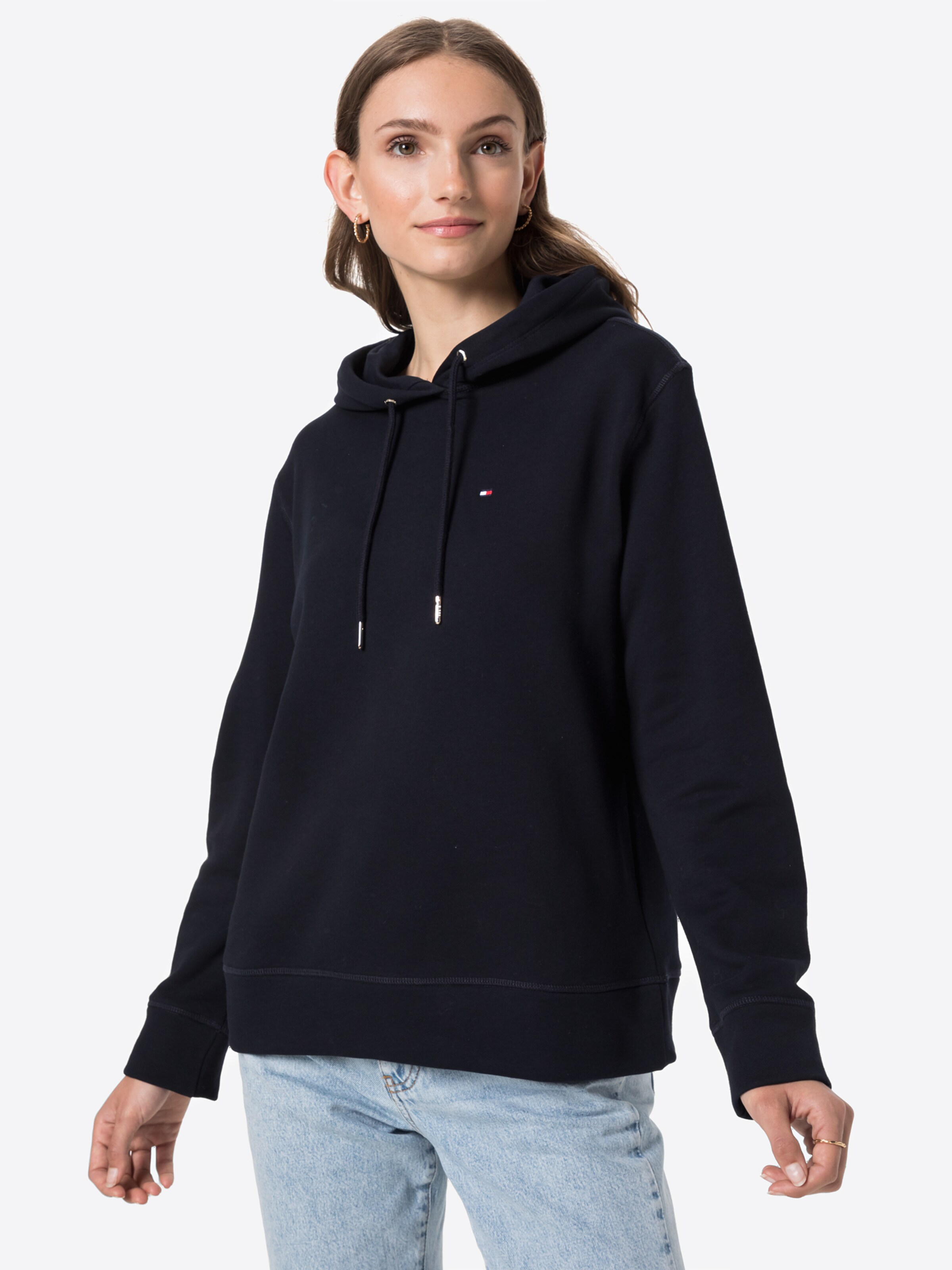 Frauen Sweat TOMMY HILFIGER Sweatshirt in Nachtblau - UV64500 Frauen Sweat TOMMY HILFIGER Sweatshirt in Nachtblau - UV64500