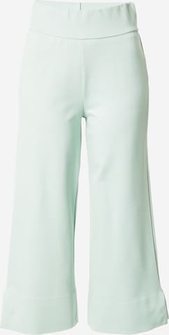 Mavi Wide leg Broek in Groen: voorkant