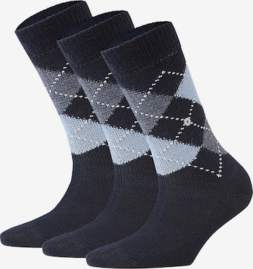 Chaussettes BURLINGTON en bleu : devant