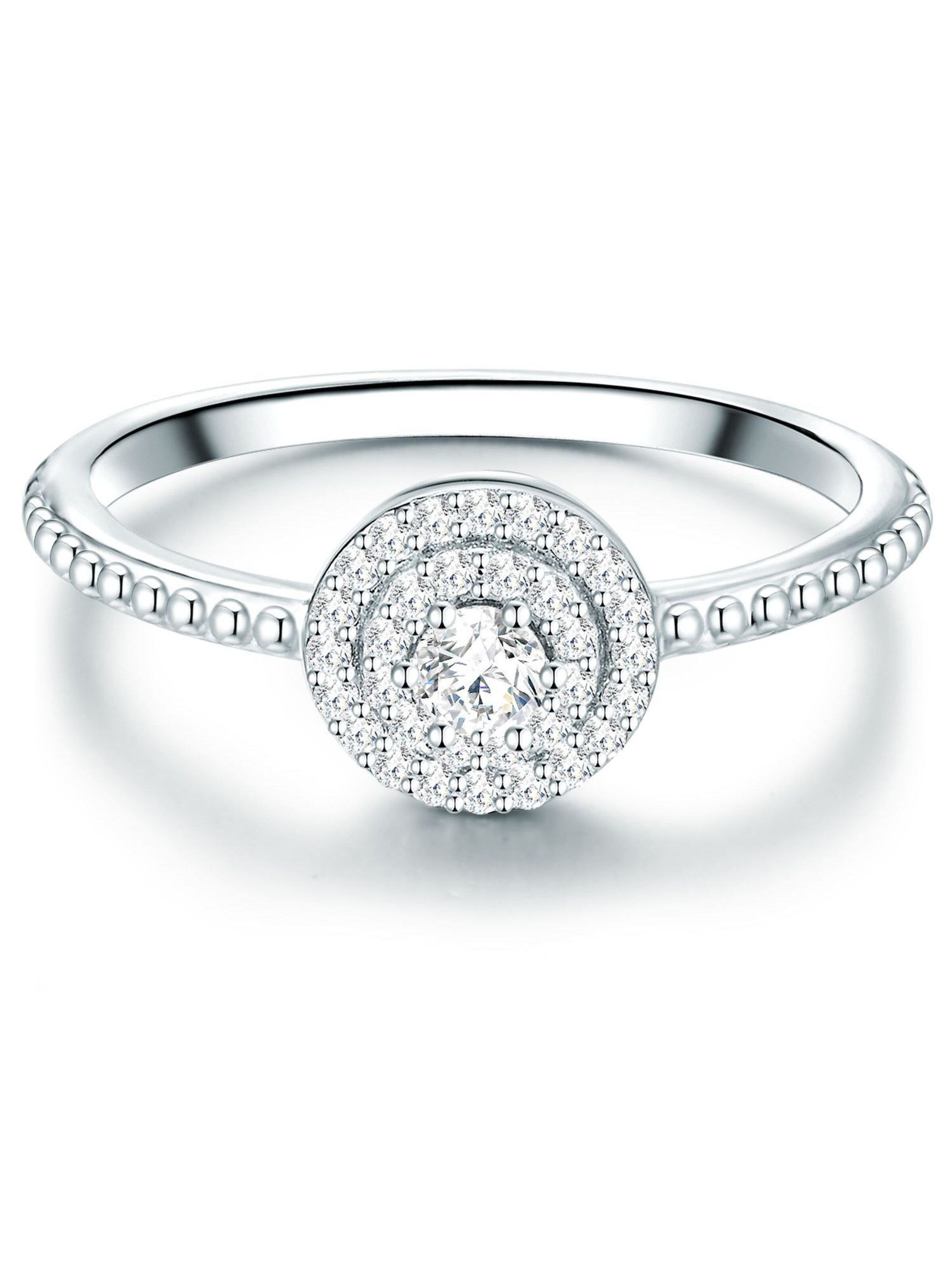 Trilani Ring in Zilver: voorkant
