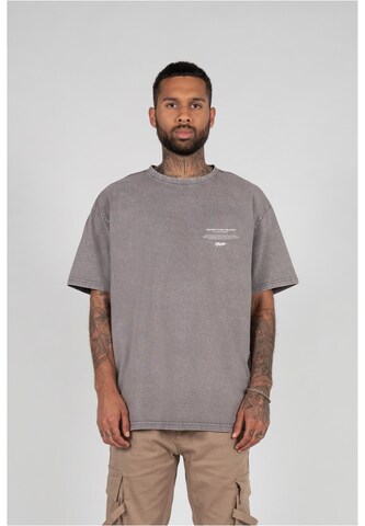 MJ Gonzales Shirt 'Higher than heaven v.2' in Grey: front