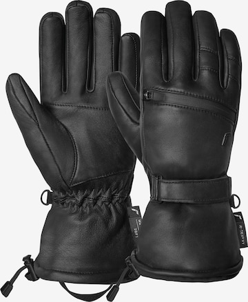 REUSCH Vingerhandschoenen 'Kaitlyn R-TEX® XT' in Zwart: voorkant