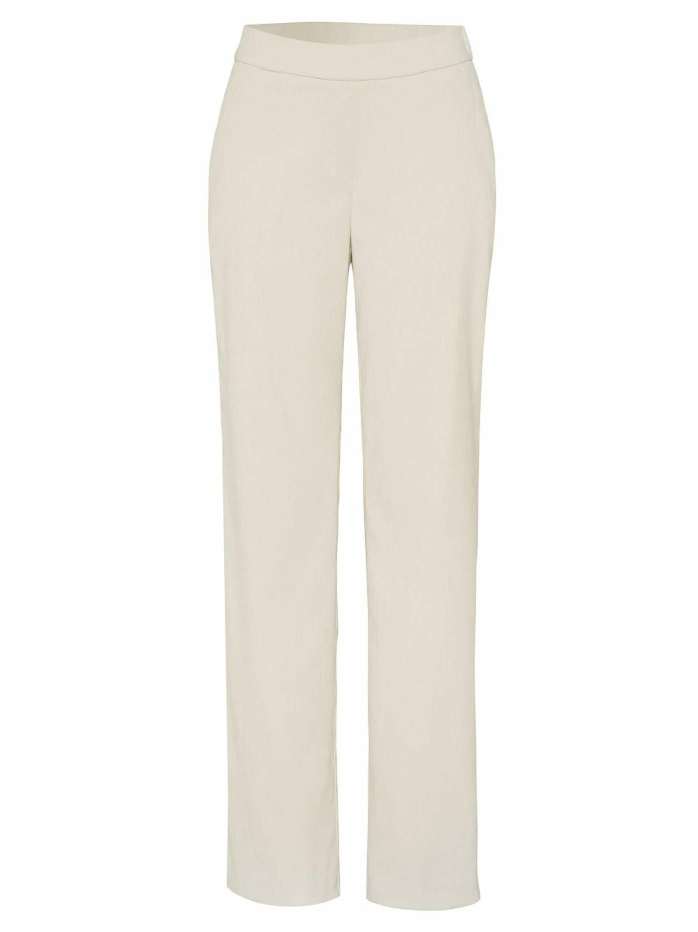 TONI Regular Trousers in Beige: front
