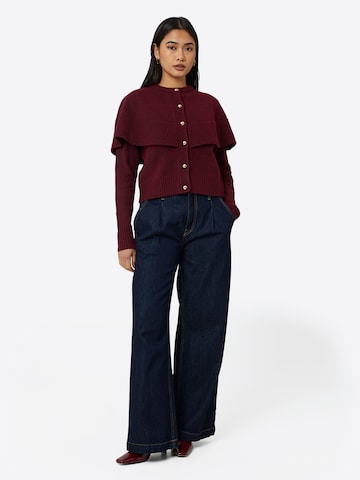 Cardigan BRAVE SOUL en rouge