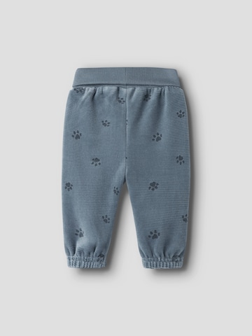 NAME IT - Tapered Pantalón 'NBMNORDEN' en azul