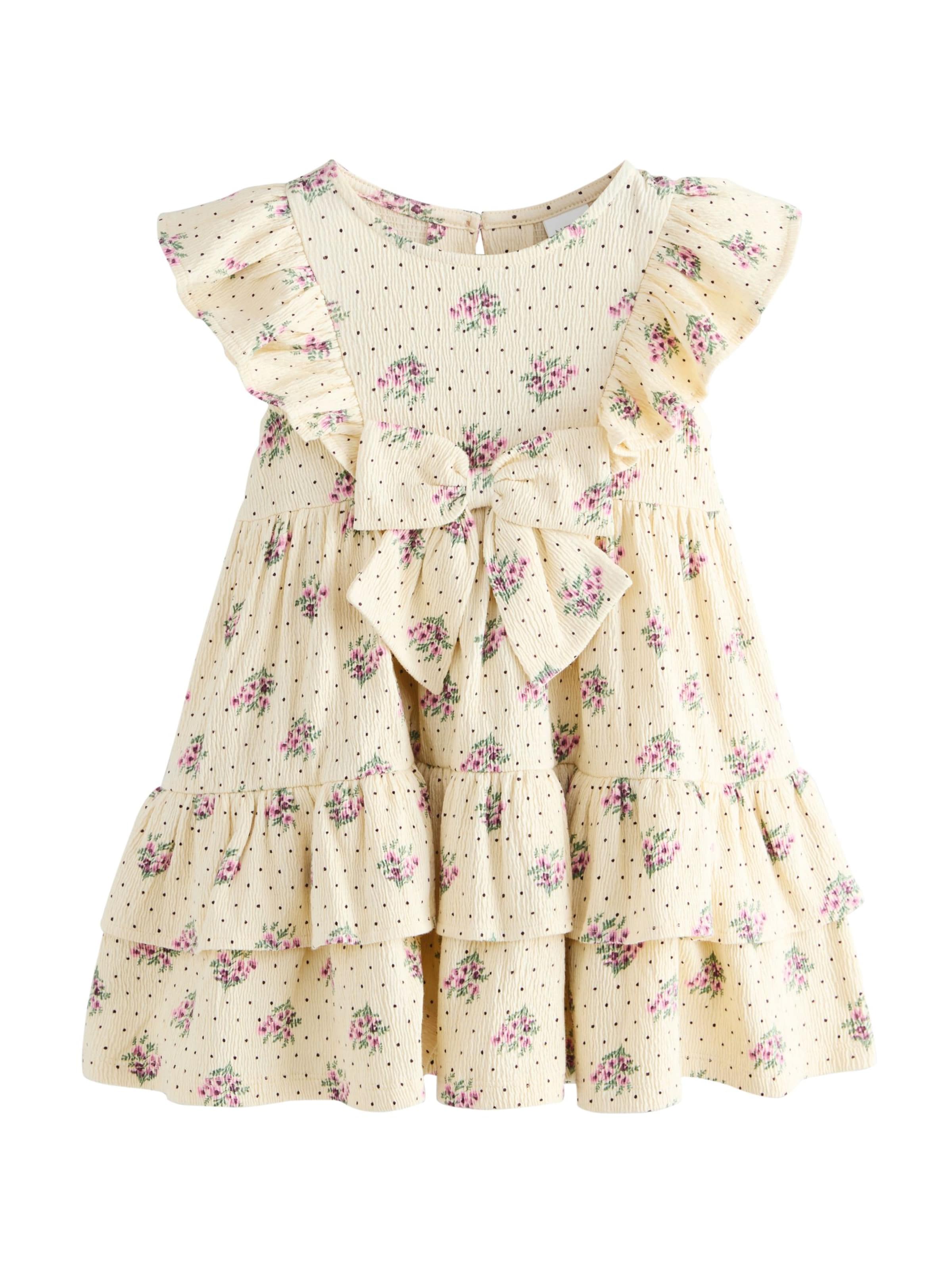 Next Jurk in Beige: voorkant