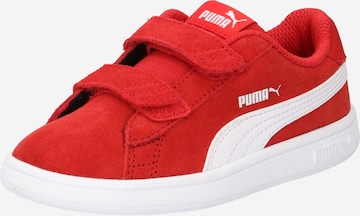 PUMA - Zapatillas deportivas 'Smash' en rojo: frente