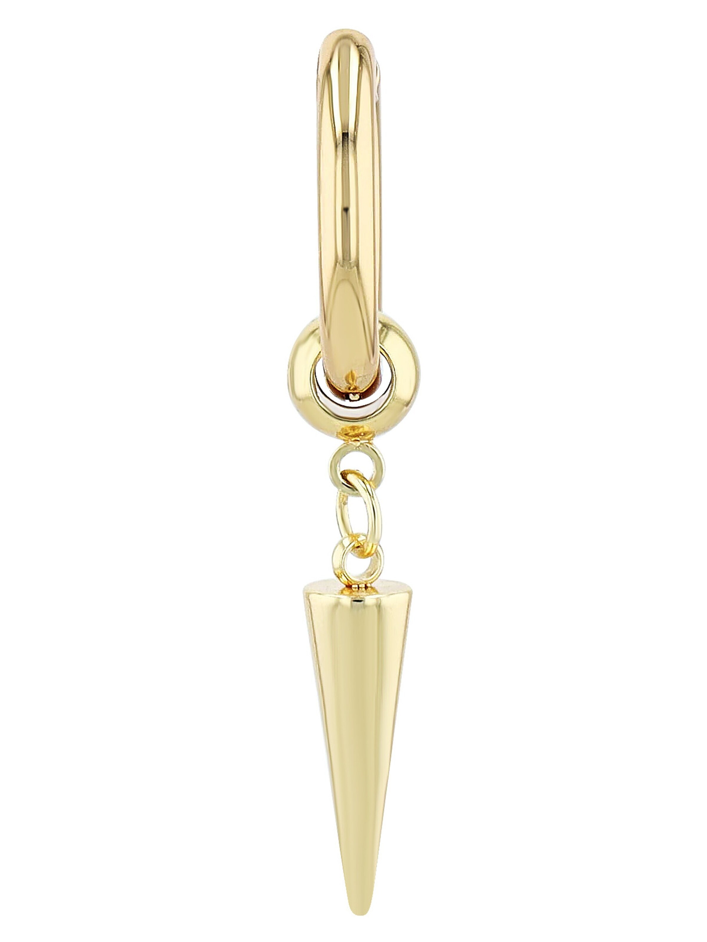 Akzent Earrings 'Mewtwo, langlebig' in Gold: front