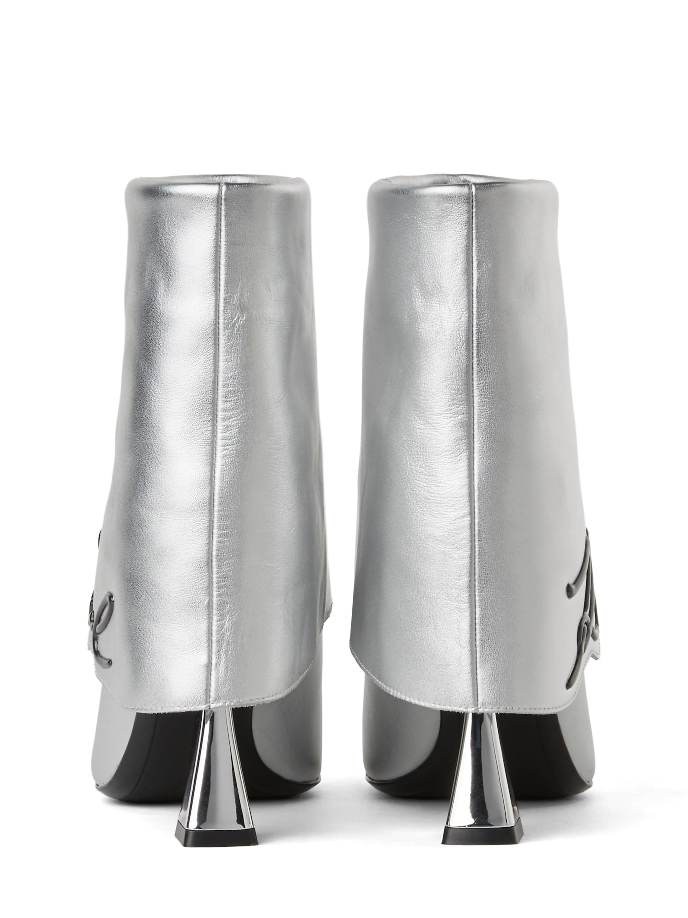 Karl Lagerfeld - Botines 'Debut II' en plata