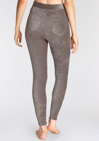 LASCANA Skinny Leggings in Grijs