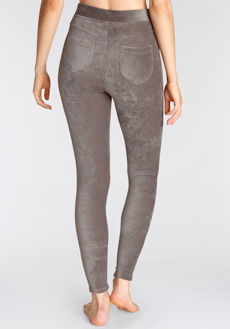 Skinny Leggings di LASCANA in grigio